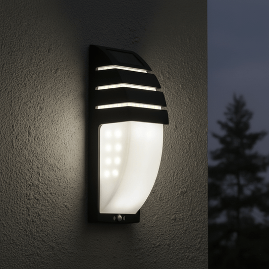 - Applique murale solaire avec capteur de mouvement intégré - Solairox