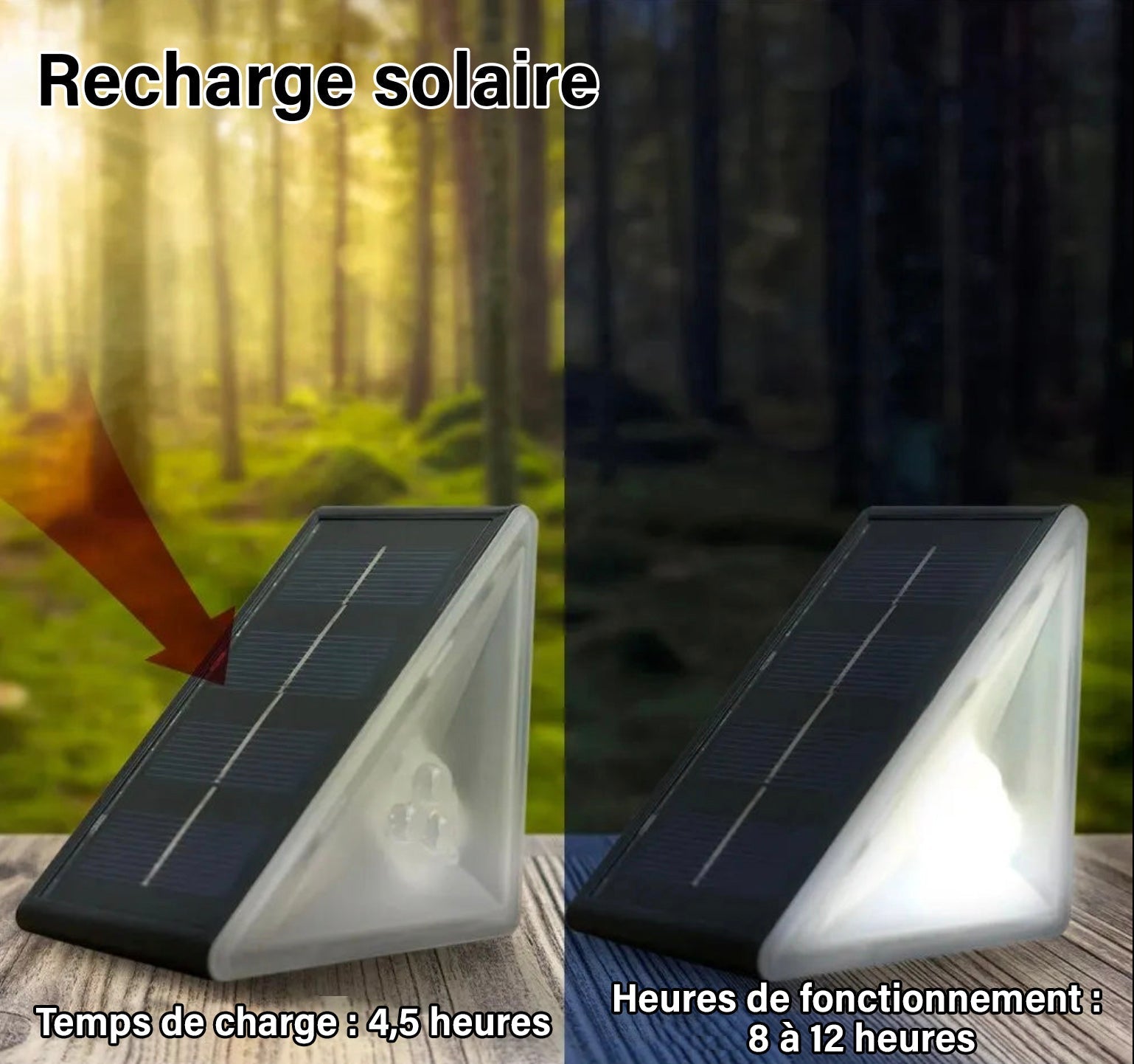  - Éclairage solaire pour escalier - Solairox
