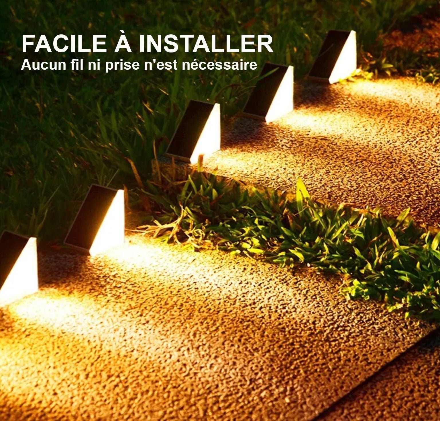  - Éclairage solaire pour escalier - Solairox