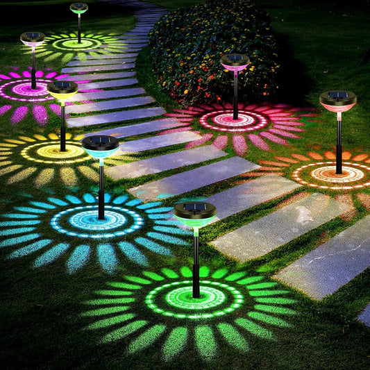  - – LED Multicolores &Éclairage Décoratif pour Jardin, Allée, Pelouse et Paysage Extérieur - Solairox