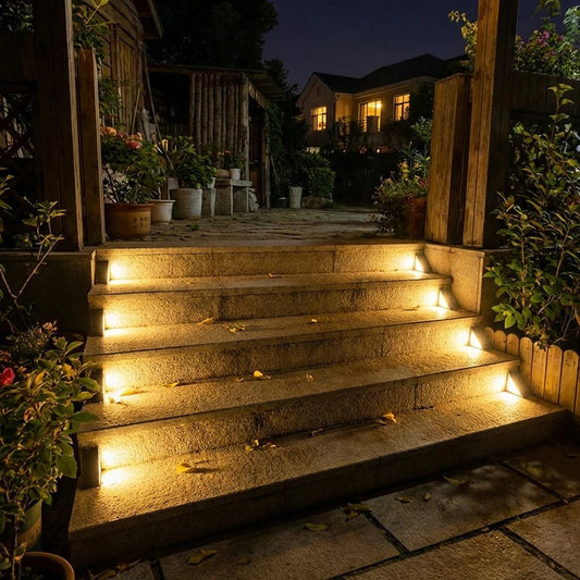guirlande - Pro - Series Waterproof Solar Step Lights - Solairox