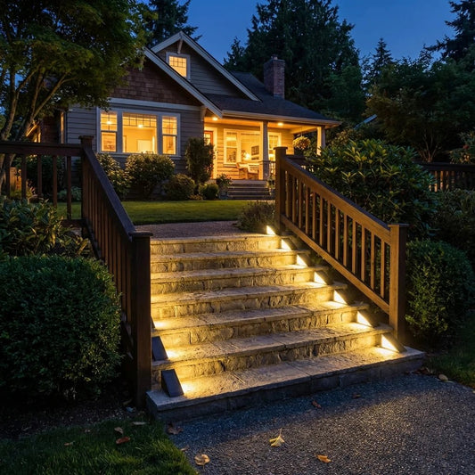 guirlande - Pro - Series Waterproof Solar Step Lights - Solairox