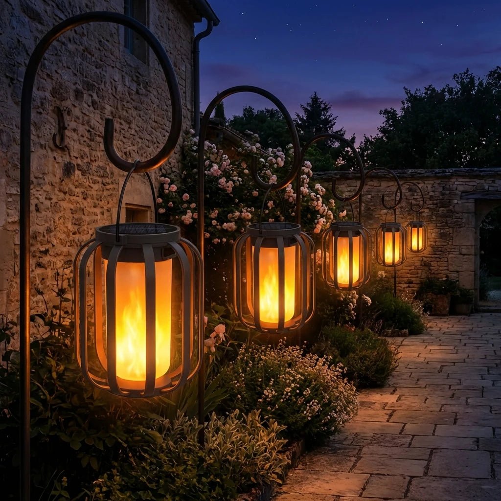 guirlande - Sanctuary Glow Flickering Solar Lantern - Solairox