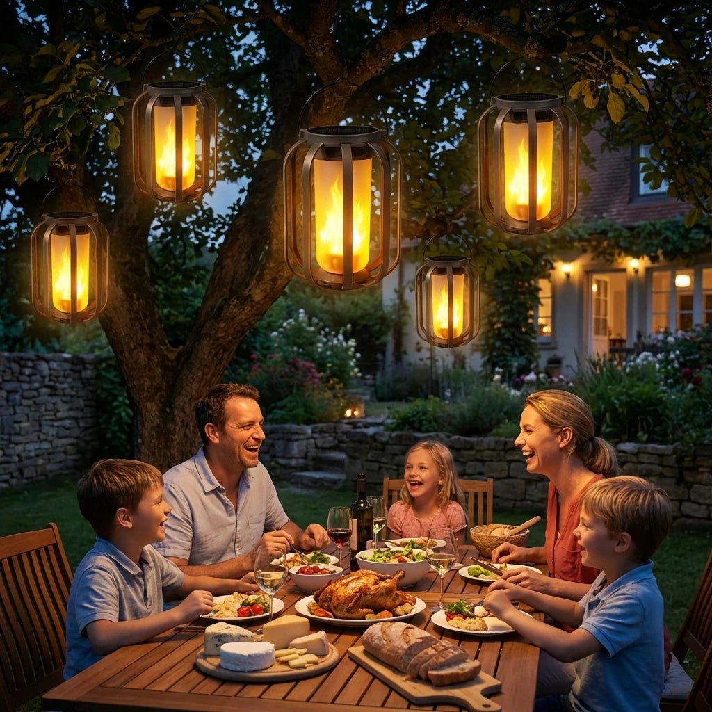 guirlande - Sanctuary Glow Flickering Solar Lantern - Solairox