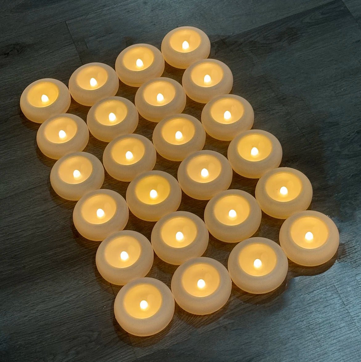 guirlande - Serene Glow Water - Activated Floating Candles - Solairox